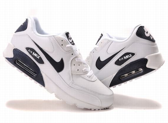 New Men'S Nike Air Max Black/White